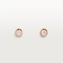 Belle Vante D'Amour Stud Earrings 2 Brilliant-Cut Diamonds Medium Model