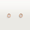 Belle Vante d'Amour Stud Earrings 2 Brilliant-Cut Diamonds Medium