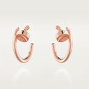 Belle Vante Juste un Clou Hoop Earrings Rose Gold Small