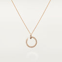 Belle Vante Juste un Clou Pendant with Diamonds Rose Gold