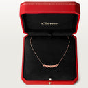 Belle Vante Clash Medium Pendant Rose Gold Adjustable 41cm