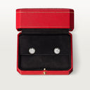 Belle Vante D'Amour Stud Earrings 2 Brilliant-Cut Diamonds White Gold