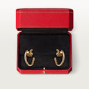 Belle Vante Small Juste un Clou Hoop Earrings Gold