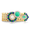 Ludo Secret Watch in 18K Yellow Gold with Gemstones