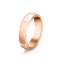 Toujours Wedding Band 5 mm in 18K Rose Gold