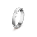 Toujours Etoiles Wedding Band in Platinum with Diamond