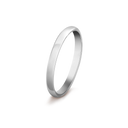 Tendrement 2 mm Wedding Band in Platinum