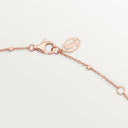 Belle Vante Clash Medium Pendant Rose Gold Adjustable 41cm