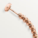 Belle Vante Clash Hoop Earrings Large Model Rose Gold 45mm