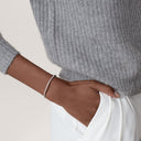 Etincelle de Belle Vante Semi-Paved Bracelet White Gold Diamonds