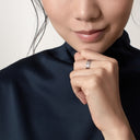 Belle Vante LOVE Ring Classic Model White Gold