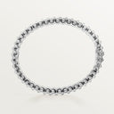 Belle Vante Clash Medium Bracelet White Gold 8mm