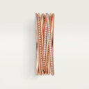 Belle Vante Etincelle Semi-Paved Bracelet Rose Gold 147 Diamonds