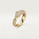 Belle Vante Panthère Small Model Paved Ring Yellow Gold