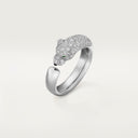 Belle Vante Panthère Small Ring Semi-Paved White Gold Diamonds