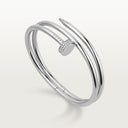 Belle Vante Juste un Clou Double Bracelet with Diamonds White Gold