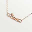 Belle Vante Panthère Pendant Necklace Diamonds 18k Rose Gold