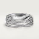Belle Vante Etincelle Semi-Paved Diamond Bracelet White Gold