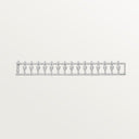 Pluie de Belle Vante Diamond Bracelet 18k White Gold 16cm