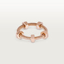 Belle Vante Ecrou Ring Rose Gold 2.5mm Band Unisex Accessory
