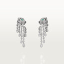 Belle Vante Panthère Earrings Large Model Paved White Gold