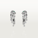 Belle Vante Panthère Small Model Paved Earrings Rose Gold