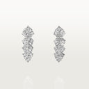 Reflection de Belle Vante Earrings, 18k White Gold Diamonds