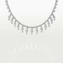 Pluie de Belle Vante Necklace Diamonds 13.95 Carat White Gold