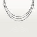 Belle Vante Essential Lines Necklace White Gold Brilliant-Cut Diamonds