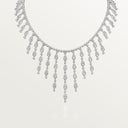 Belle Vante Pluie Necklace 407 Diamonds 25.74 Carat 18k Gold