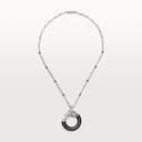 Belle Vante Panthère Necklace Paved 18k Yellow Gold 38cm