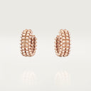 Belle Vante Double Hoop Earrings in 18k Rose Gold