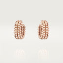 Belle Vante Double Hoop Earrings Rose Gold