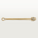 Belle Vante Panthère Chain Bracelet Diamonds 0.16ct Yellow Gold