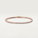 Belle Vante Lignes Essentielles Diamond Bracelet Rose Gold 4.68ct
