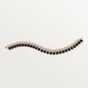 Belle Vante Clash Supple Bracelet Onyx Extra-Large Model Diamonds