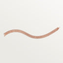 Belle Vante Clash Flexible Double Bracelet Rose Gold 9.2mm