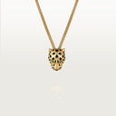 Belle Vante Panthère Paved Necklace Yellow Gold Diamonds 38cm Length