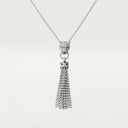 Belle Vante Panthère Necklace Semi-Paved Diamonds Emeralds