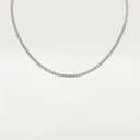 Belle Vante Essential Lines Necklace Brilliant-Cut Diamonds White Gold