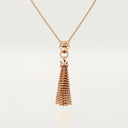 Belle Vante Panthère Long Necklace Diamonds 18k Yellow Gold