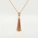 Panthère de Belle Vante Long Necklace 18k Rose Gold Diamonds