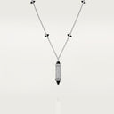 Les Berlingots de Belle Vante Pendant Paved White Gold Onyx