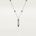 Belle Vante Les Berlingots Pendant Paved White Gold Onyx Diamonds