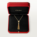 Belle Vante Panthère Long Necklace Diamonds 18k Yellow Gold