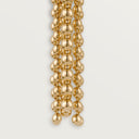 Panthère de Belle Vante Earrings Diamonds Yellow Gold Tsavorite Onyx