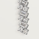 Belle Vante Reflection Earrings Diamonds 18k White Gold