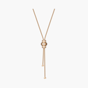 Medium Rose Gold Diamond Pendant