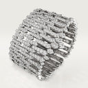 Belle Vante Diamond Collection Cuff Bracelet 29.64ct White Gold