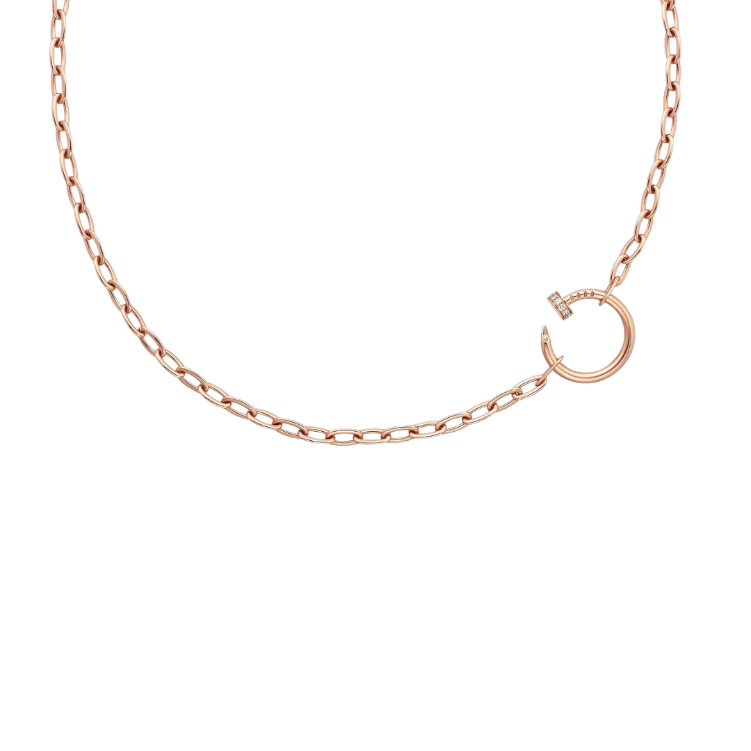 Juste Un Clou Necklace Diamond Tip 18ct Gold
